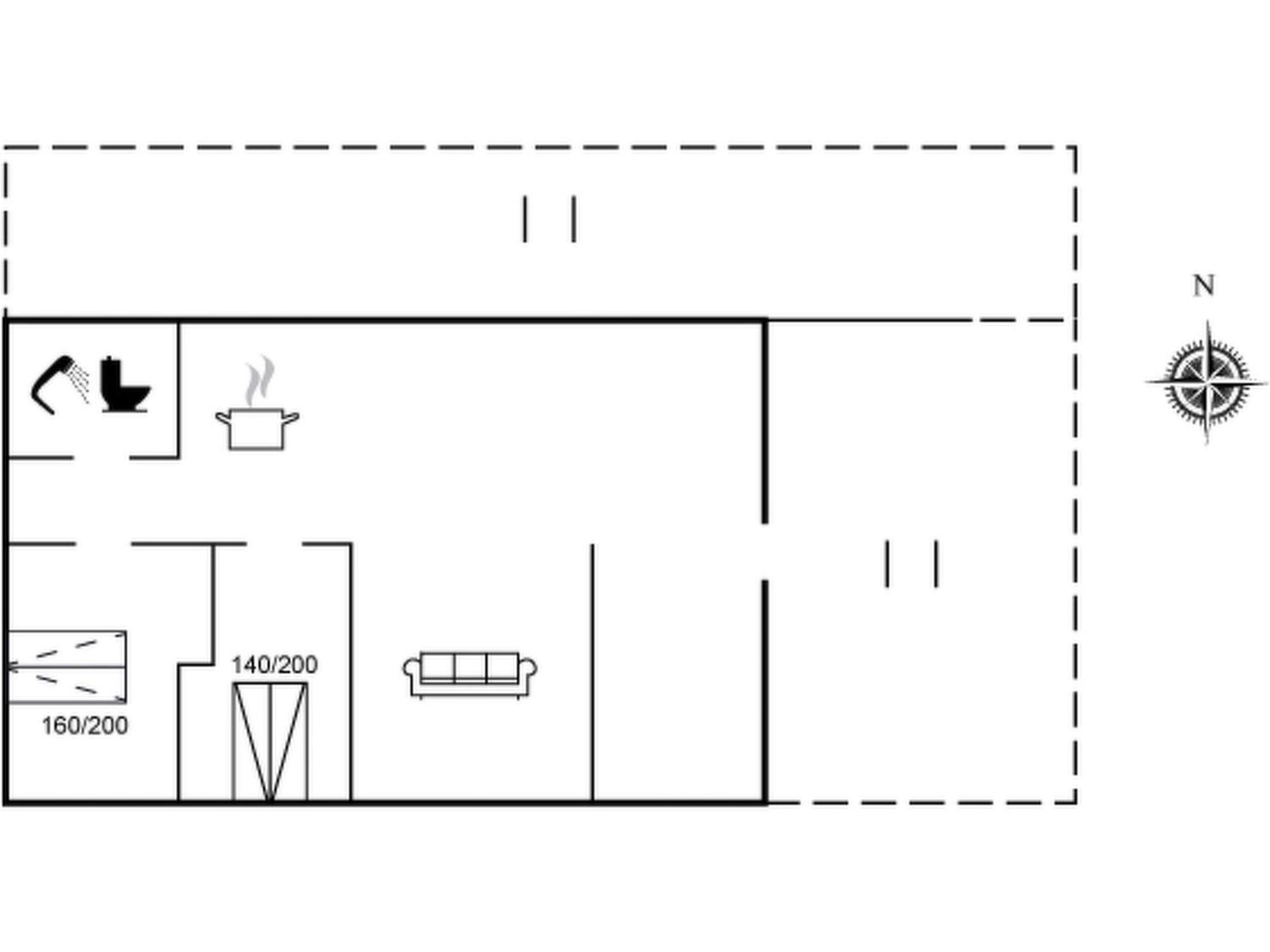 Holiday Home Falka - From The Sea By Interhome Hals Eksteriør billede